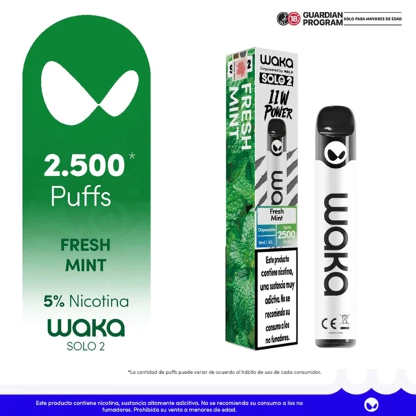 Waka 2500 puffs